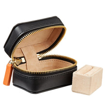 Load image into Gallery viewer, Amelia Leather Jewelry Case - 3 Piece Set
