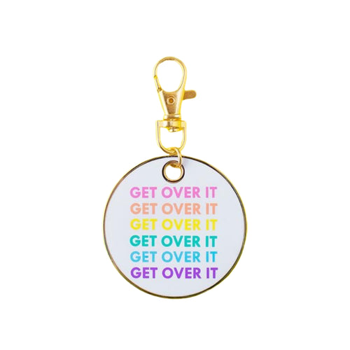 Get Over It Keychain