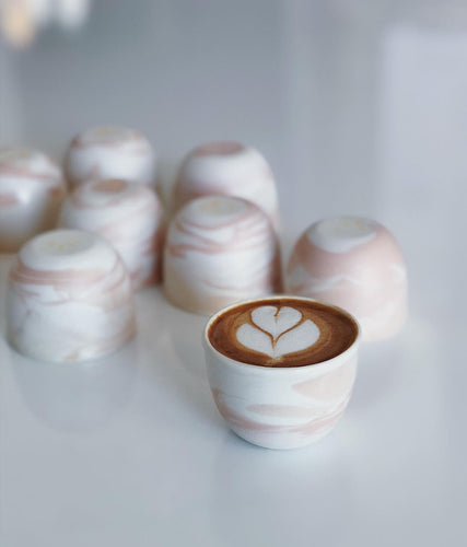Espresso Marble Cups