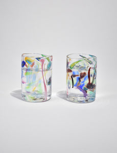 Colorful Abstract Tumbler Set