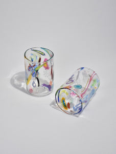 Colorful Abstract Tumbler Set